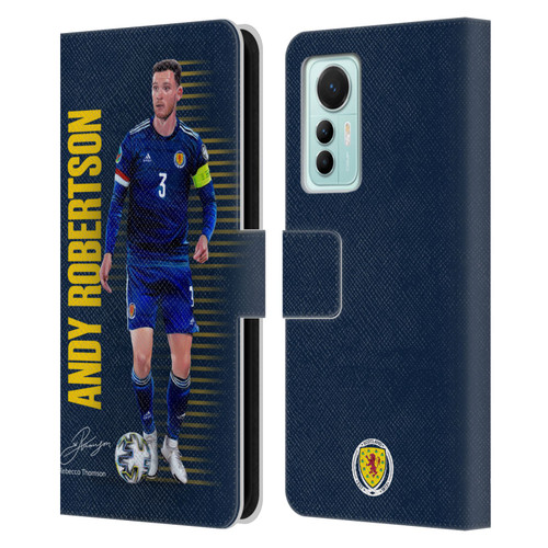 Scotland National Football Team Players Andy Robertson Leather Book Wallet Case Cover For Xiaomi 12 Lite
