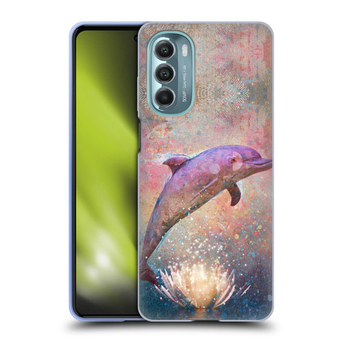 Jena DellaGrottaglia Animals Dolphin Soft Gel Case for Motorola Moto G Stylus 5G (2022)