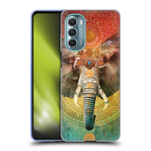 Jena DellaGrottaglia Animals Elephant Soft Gel Case for Motorola Moto G Stylus 5G (2022)