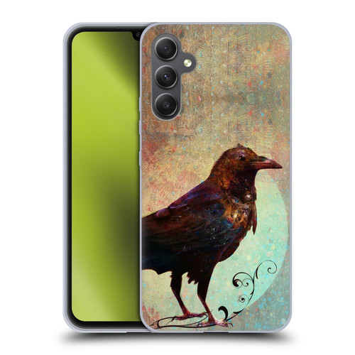 Jena DellaGrottaglia Animals Crow Soft Gel Case for Samsung Galaxy A34 5G