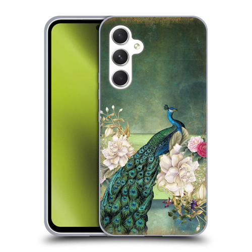 Jena DellaGrottaglia Animals Peacock Soft Gel Case for Samsung Galaxy A54 5G