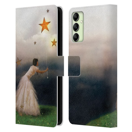 Jena DellaGrottaglia Assorted Star Catcher Leather Book Wallet Case Cover For Samsung Galaxy A14 5G