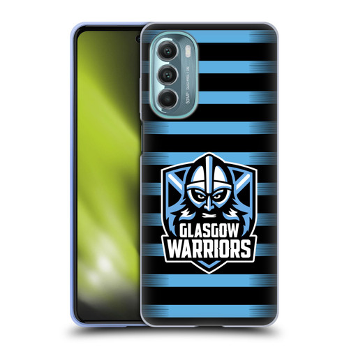 Glasgow Warriors Logo 2 Stripes Soft Gel Case for Motorola Moto G Stylus 5G (2022)