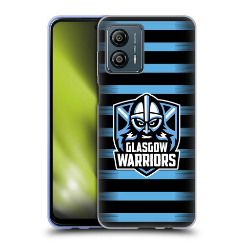 Glasgow Warriors Logo 2 Stripes Soft Gel Case for Motorola Moto G53 5G