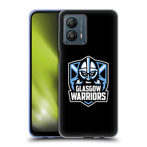 Glasgow Warriors Logo Plain Black Soft Gel Case for Motorola Moto G53 5G