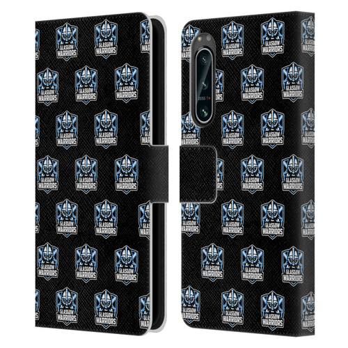 Glasgow Warriors Logo 2 Patterns Leather Book Wallet Case Cover For Sony Xperia 5 IV