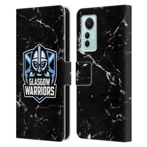 Glasgow Warriors Logo 2 Marble Leather Book Wallet Case Cover For Xiaomi 12 Lite