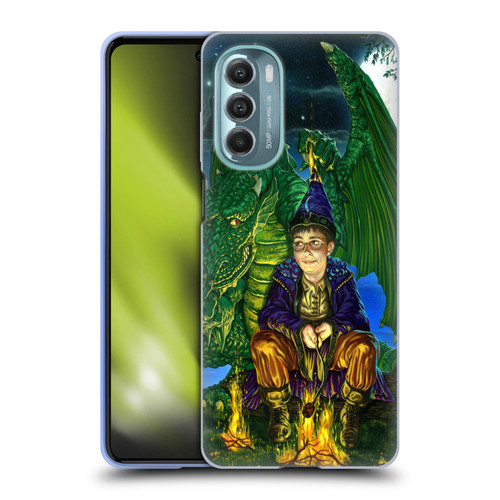 Ed Beard Jr Dragon Friendship Oops Said Soft Gel Case for Motorola Moto G Stylus 5G (2022)