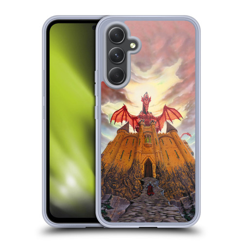 Ed Beard Jr Dragon Friendship Lord Magic Castle Soft Gel Case for Samsung Galaxy A54 5G