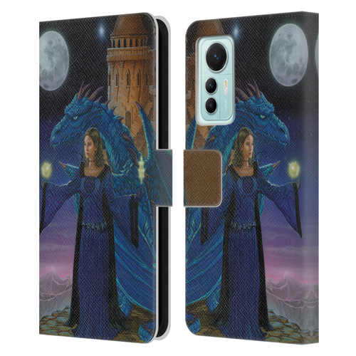 Ed Beard Jr Dragon Friendship Destiny Leather Book Wallet Case Cover For Xiaomi 12 Lite