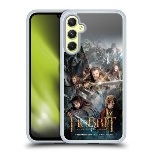 The Hobbit An Unexpected Journey Key Art Group Soft Gel Case for Samsung Galaxy A34 5G