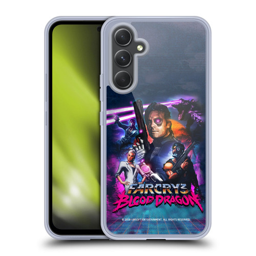 Far Cry 3 Blood Dragon Key Art Cover Soft Gel Case for Samsung Galaxy A54 5G