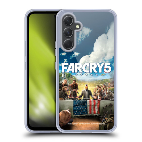 Far Cry 5 Key Art And Logo Main Soft Gel Case for Samsung Galaxy A54 5G