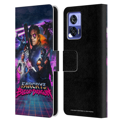 Far Cry 3 Blood Dragon Key Art Cover Leather Book Wallet Case Cover For Motorola Edge 30 Neo 5G