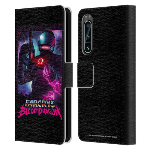 Far Cry 3 Blood Dragon Key Art Omega Leather Book Wallet Case Cover For Sony Xperia 5 IV