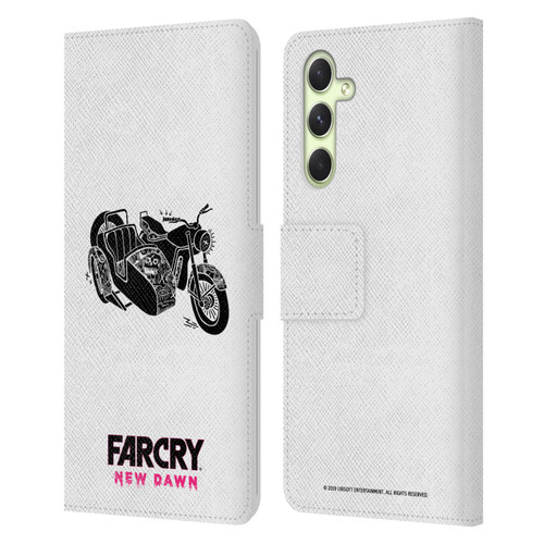 Far Cry New Dawn Graphic Images Sidecar Leather Book Wallet Case Cover For Samsung Galaxy A54 5G