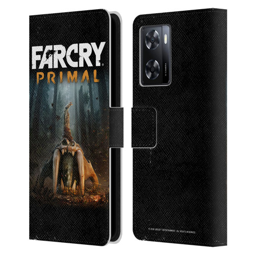 Far Cry Primal Key Art Skull II Leather Book Wallet Case Cover For OPPO A57s