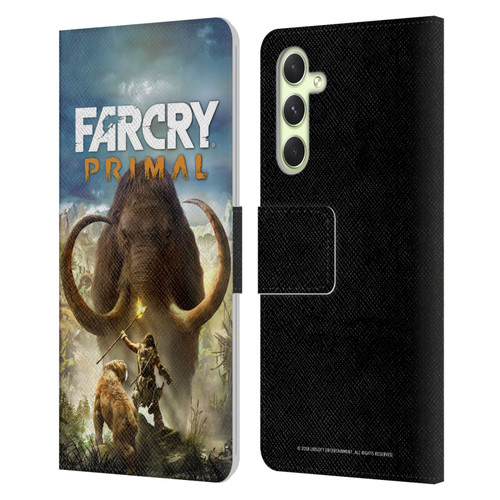 Far Cry Primal Key Art Pack Shot Leather Book Wallet Case Cover For Samsung Galaxy A54 5G