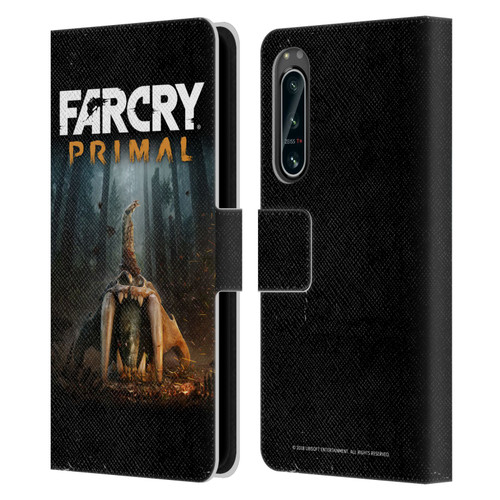 Far Cry Primal Key Art Skull II Leather Book Wallet Case Cover For Sony Xperia 5 IV