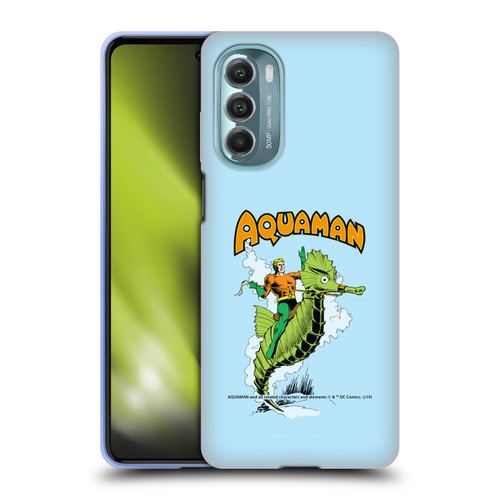 Aquaman DC Comics Fast Fashion Storm Soft Gel Case for Motorola Moto G Stylus 5G (2022)