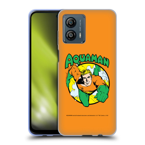 Aquaman DC Comics Fast Fashion Swim 2 Soft Gel Case for Motorola Moto G53 5G