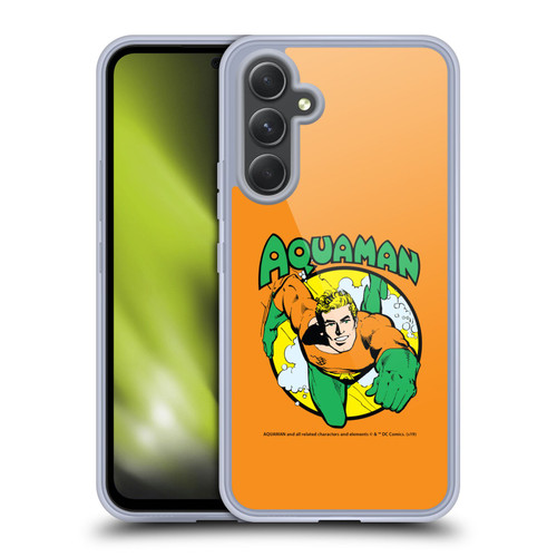 Aquaman DC Comics Fast Fashion Swim 2 Soft Gel Case for Samsung Galaxy A54 5G