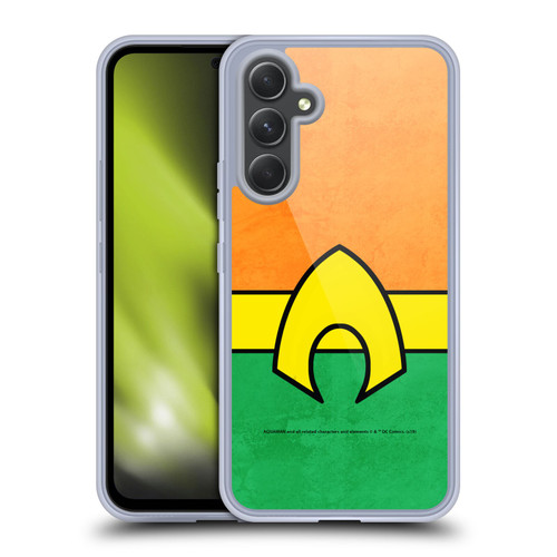 Aquaman DC Comics Logo Uniform 2 Soft Gel Case for Samsung Galaxy A54 5G