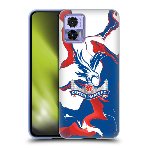 Crystal Palace FC Crest Marble Soft Gel Case for Motorola Edge 30 Neo 5G