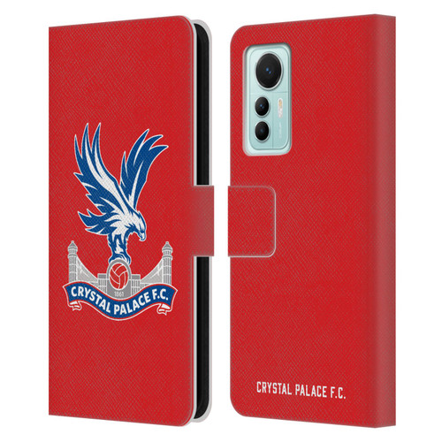 Crystal Palace FC Crest Eagle Leather Book Wallet Case Cover For Xiaomi 12 Lite