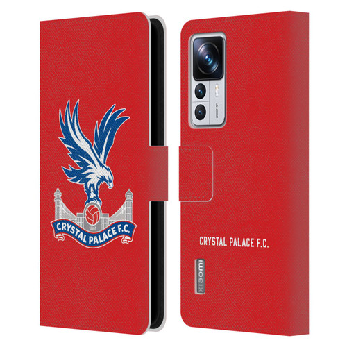 Crystal Palace FC Crest Eagle Leather Book Wallet Case Cover For Xiaomi 12T Pro