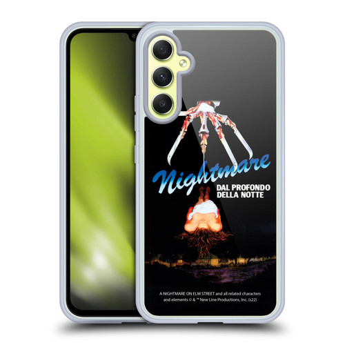 A Nightmare On Elm Street (1984) Graphics Nightmare Soft Gel Case for Samsung Galaxy A34 5G