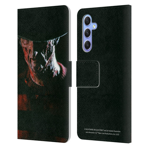 A Nightmare On Elm Street (1984) Graphics Freddy Leather Book Wallet Case Cover For Samsung Galaxy A34 5G