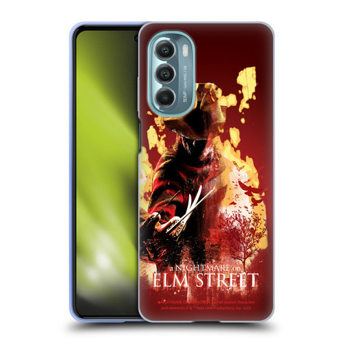 A Nightmare On Elm Street (2010) Graphics Freddy Nightmare Soft Gel Case for Motorola Moto G Stylus 5G (2022)