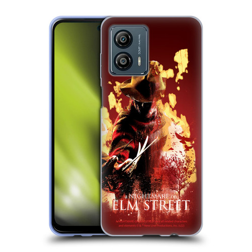 A Nightmare On Elm Street (2010) Graphics Freddy Nightmare Soft Gel Case for Motorola Moto G53 5G