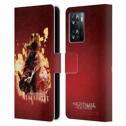 A Nightmare On Elm Street (2010) Graphics Freddy Nightmare Leather Book Wallet Case Cover For OPPO A57s