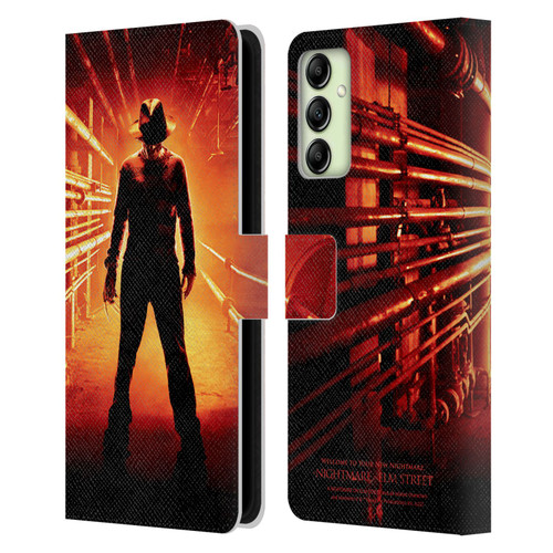 A Nightmare On Elm Street (2010) Graphics Freddy Poster Leather Book Wallet Case Cover For Samsung Galaxy A14 5G