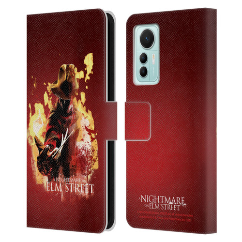 A Nightmare On Elm Street (2010) Graphics Freddy Nightmare Leather Book Wallet Case Cover For Xiaomi 12 Lite