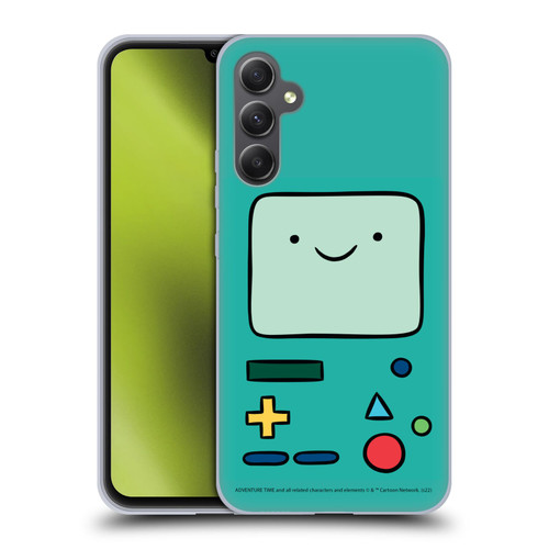 Adventure Time Graphics BMO Soft Gel Case for Samsung Galaxy A34 5G