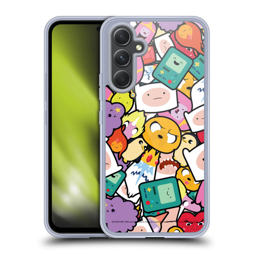 Adventure Time Graphics Pattern Soft Gel Case for Samsung Galaxy A54 5G