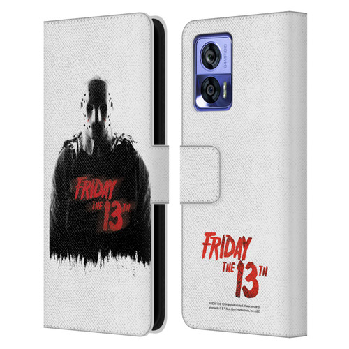 Friday the 13th 2009 Graphics Jason Voorhees Key Art Leather Book Wallet Case Cover For Motorola Edge 30 Neo 5G