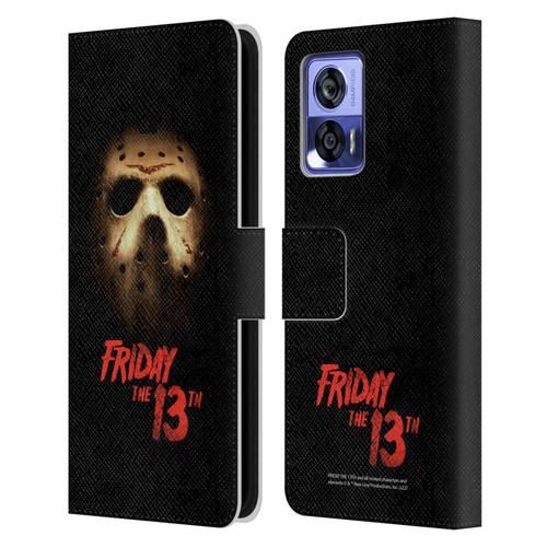 Friday the 13th 2009 Graphics Jason Voorhees Poster Leather Book Wallet Case Cover For Motorola Edge 30 Neo 5G