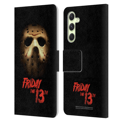 Friday the 13th 2009 Graphics Jason Voorhees Poster Leather Book Wallet Case Cover For Samsung Galaxy A54 5G