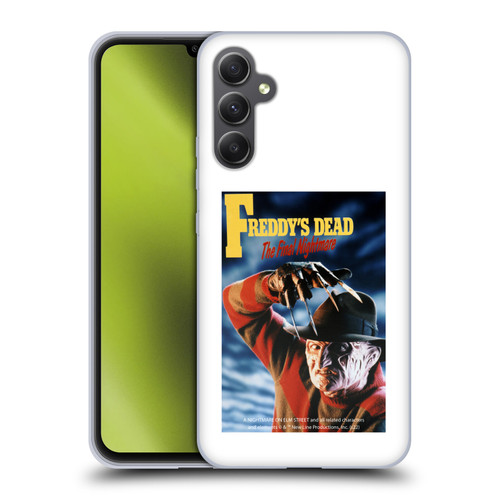 A Nightmare On Elm Street: Freddy's Dead Graphics Poster Soft Gel Case for Samsung Galaxy A34 5G