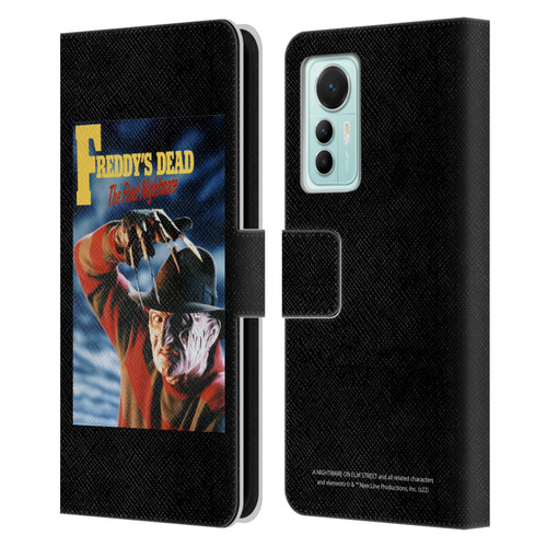 A Nightmare On Elm Street: Freddy's Dead Graphics Poster Leather Book Wallet Case Cover For Xiaomi 12 Lite