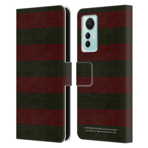 A Nightmare On Elm Street: Freddy's Dead Graphics Sweater Pattern Leather Book Wallet Case Cover For Xiaomi 12 Lite