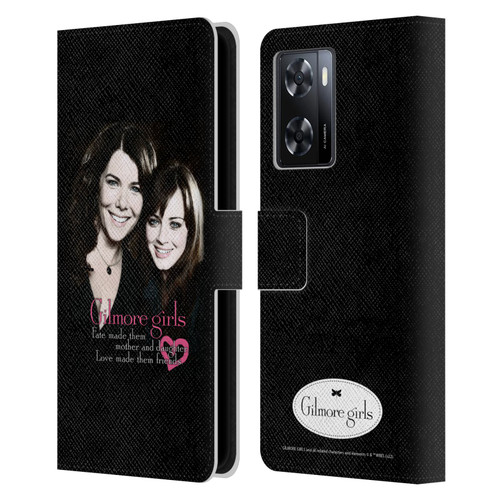 Gilmore Girls Graphics Fate Made Them Leather Book Wallet Case Cover For OPPO A57s