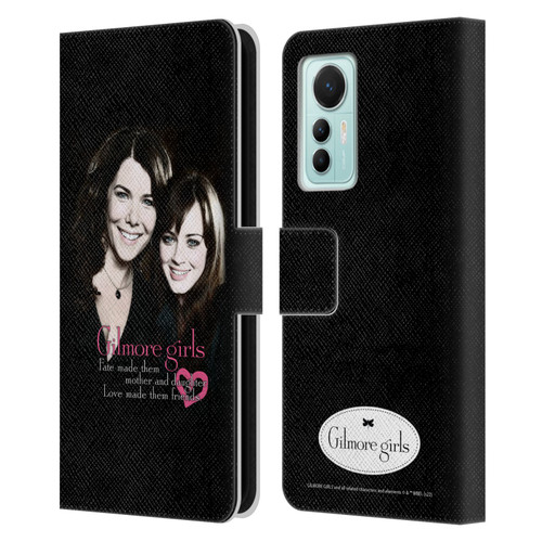 Gilmore Girls Graphics Fate Made Them Leather Book Wallet Case Cover For Xiaomi 12 Lite
