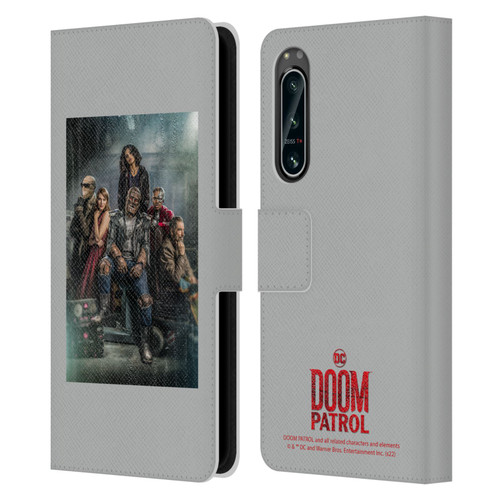Doom Patrol Graphics Poster 1 Leather Book Wallet Case Cover For Sony Xperia 5 IV