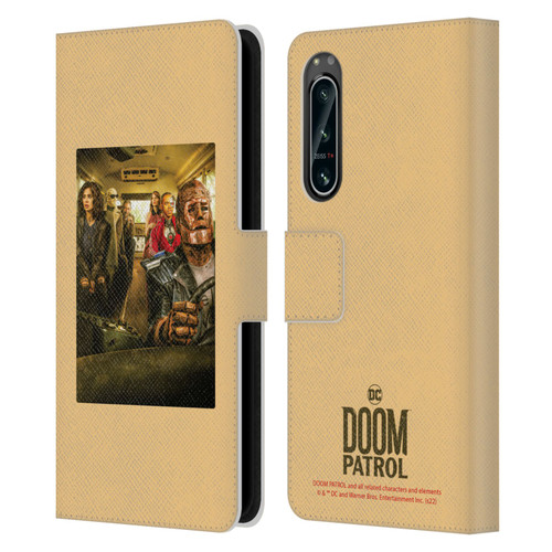 Doom Patrol Graphics Poster 2 Leather Book Wallet Case Cover For Sony Xperia 5 IV