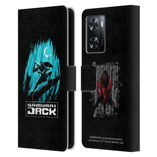 Samurai Jack Graphics Season 5 Poster Leather Book Wallet Case Cover For OPPO A57s